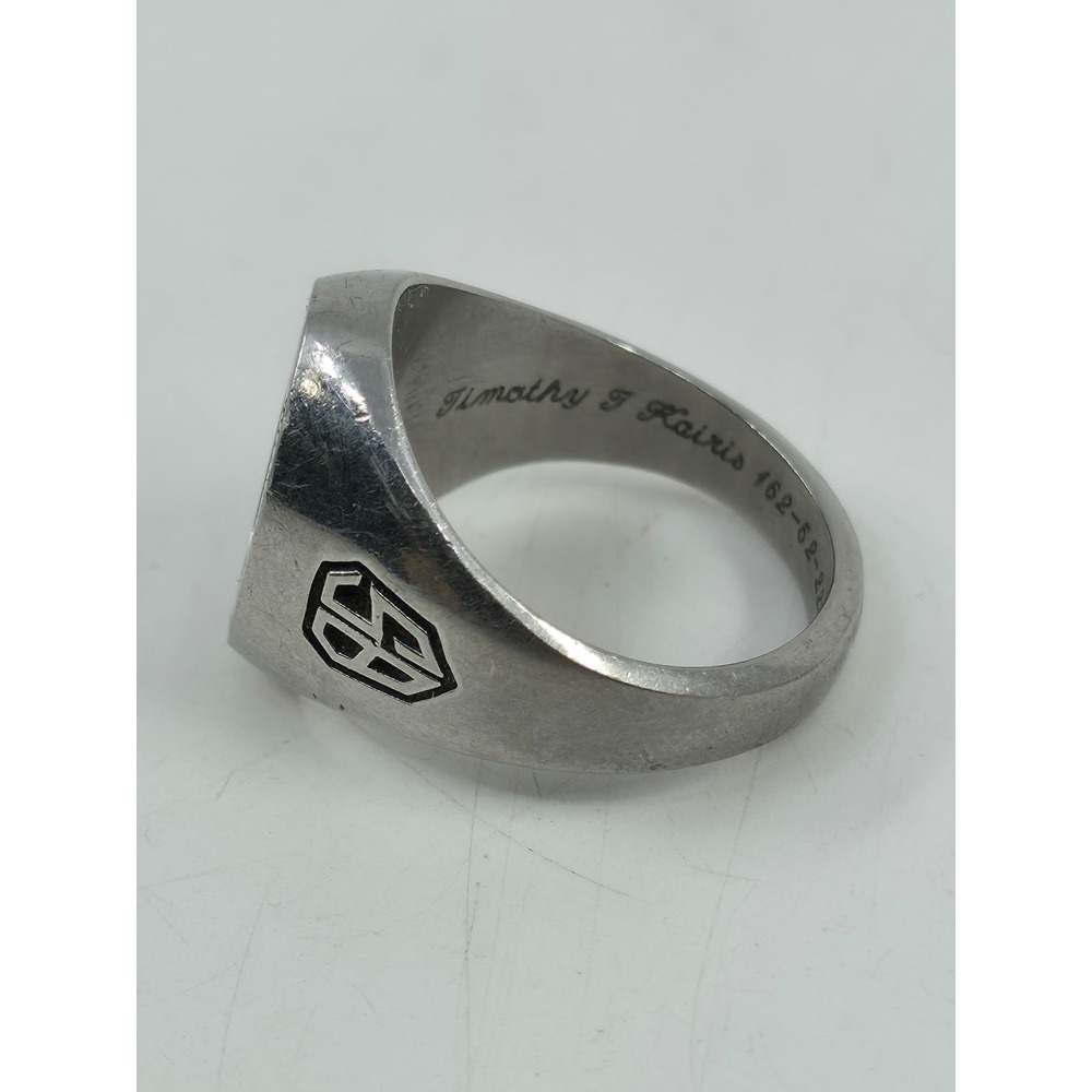 Penn State University 1989 Class Ring ArtCarved Siladium Mens Size 10.5 PSU Ring - Picture 3 of 5